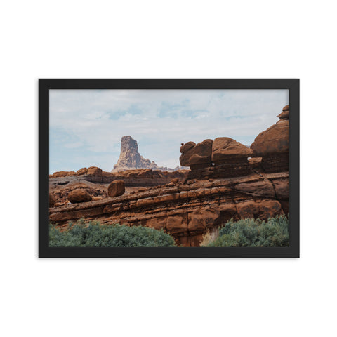 River Rocks - 12x18 Framed