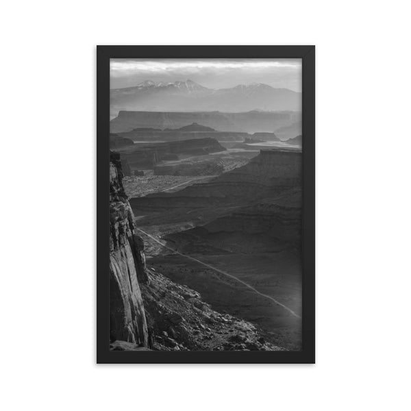 Shafer Trail - 12x18 Framed