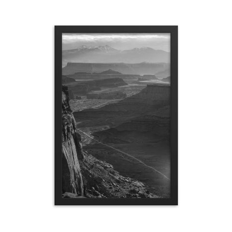 Shafer Trail - 12x18 Framed