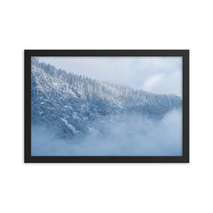 Snow Ridge - 12x18 Framed