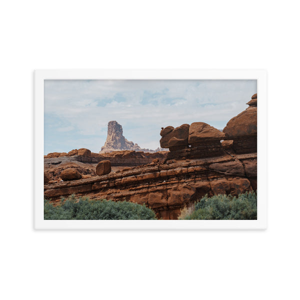 River Rocks - 12x18 Framed